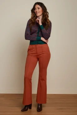 King Louie Vesten|Cardi Roudnneck Lava Pine Green