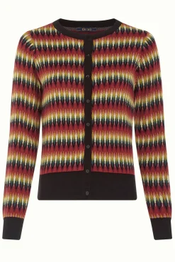 King Louie Vesten|Cardi Roundneck Celina Black