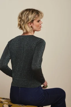King Louie Vesten|Cardi Roundneck Lapis Black