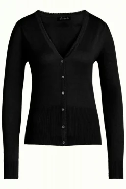 King Louie Vesten|Cardi V Cocoon Black