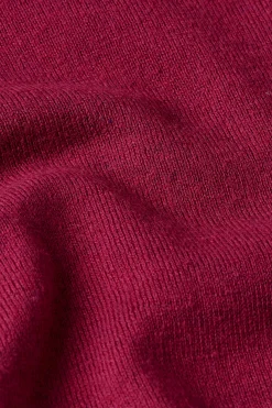 King Louie Vesten|Cardi V Cocoon Beaujolais Red
