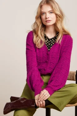 King Louie Vesten|Cardi V Terme Vivid Purple