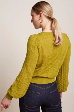 King Louie Vesten|Cardi V Terme Koi Yellow