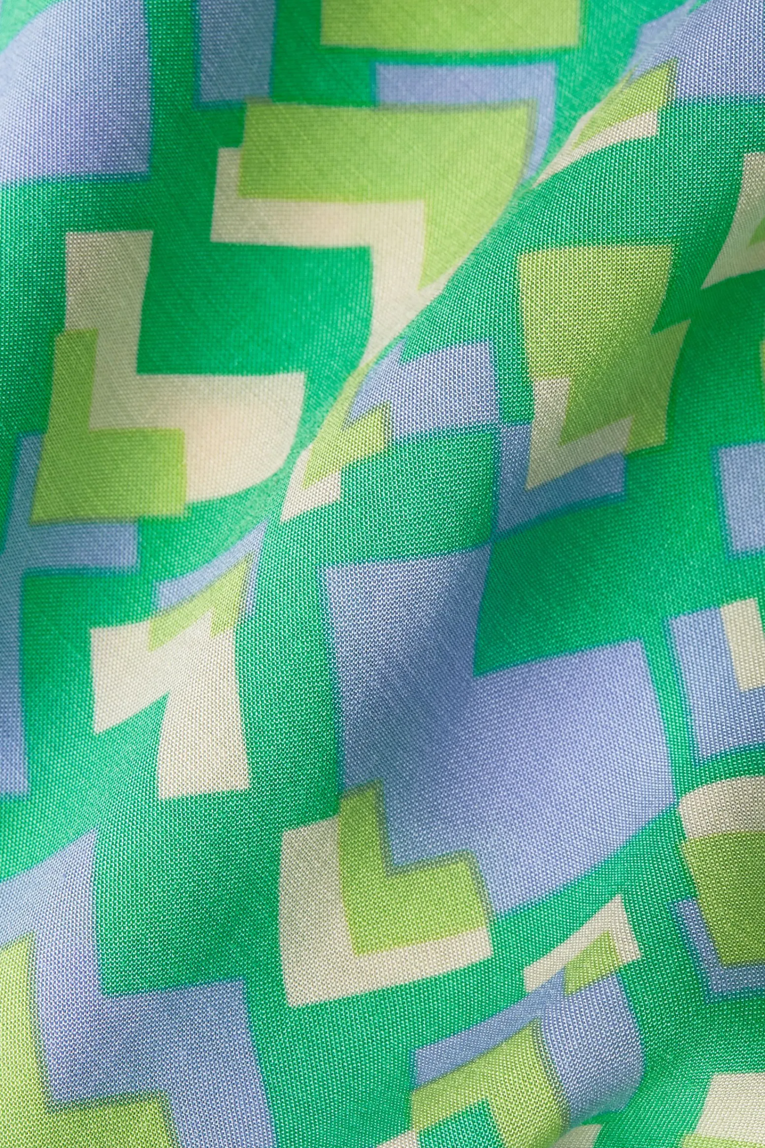 King Louie Blouses|Carina Blouse Cocktail Simply Green