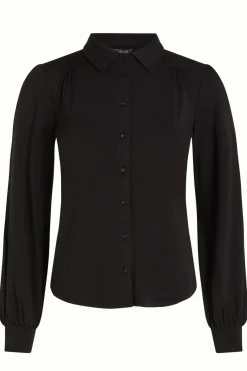 King Louie Blouses|Carina Blouse Viscose Light Black