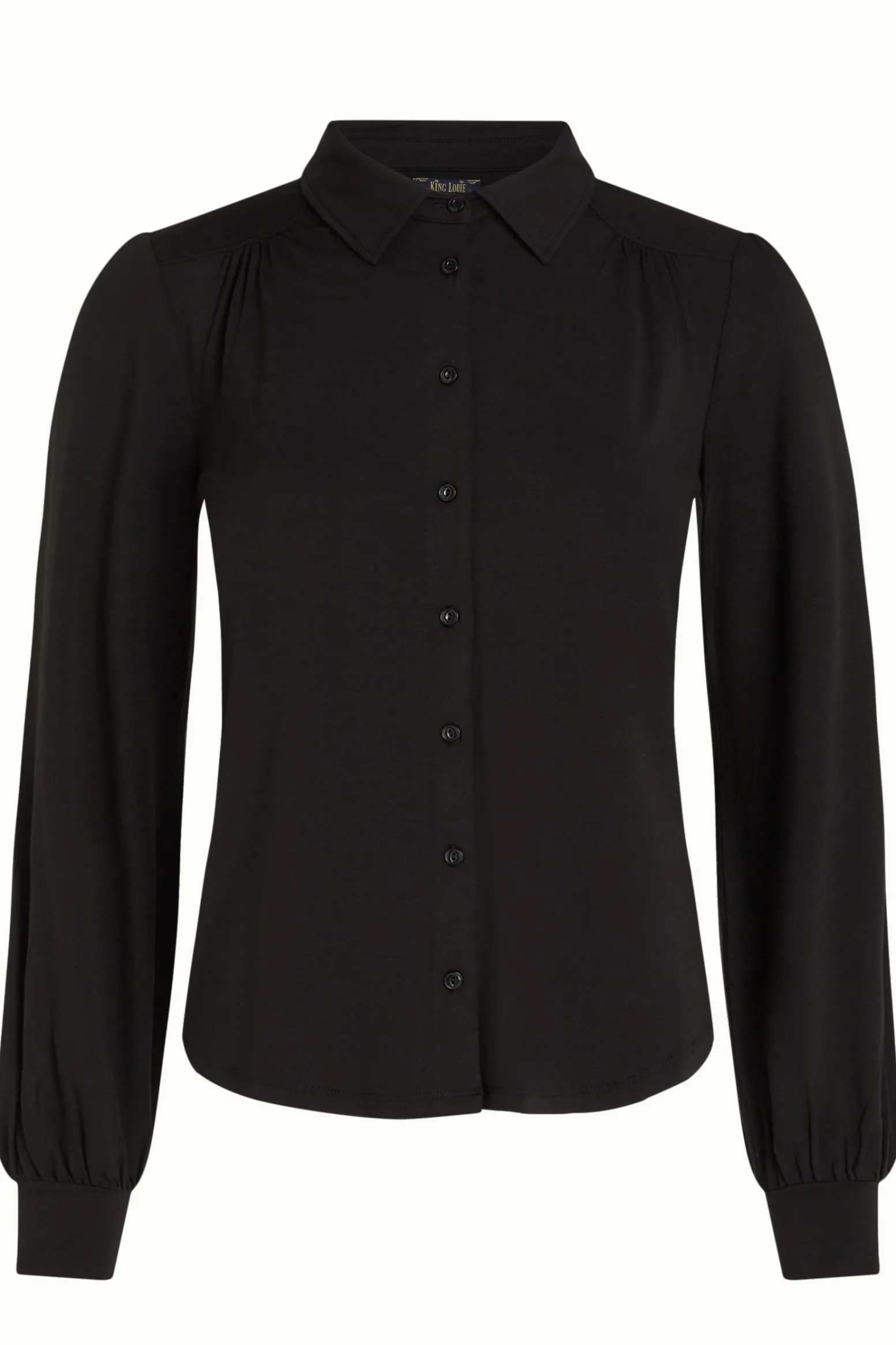 King Louie Blouses|Carina Blouse Viscose Light Black