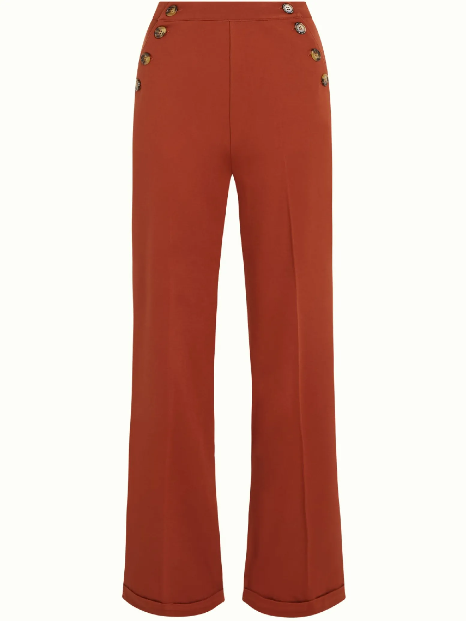 King Louie Broeken|Celi Sailor Pants Aurora Cognac Orange