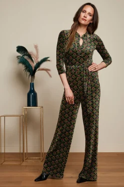 King Louie Jumpsuits|Chinese Jumpsuit Jubilee Pine Green