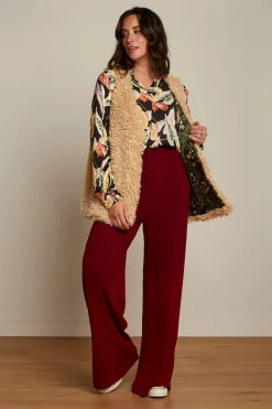 King Louie Jassen & Blazers|Cilla Gilet Boheme Marzipan