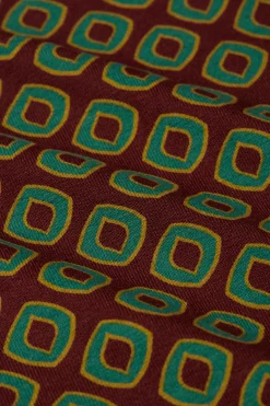 King Louie Jurken|Cross Dress Dusty Cabernet Red