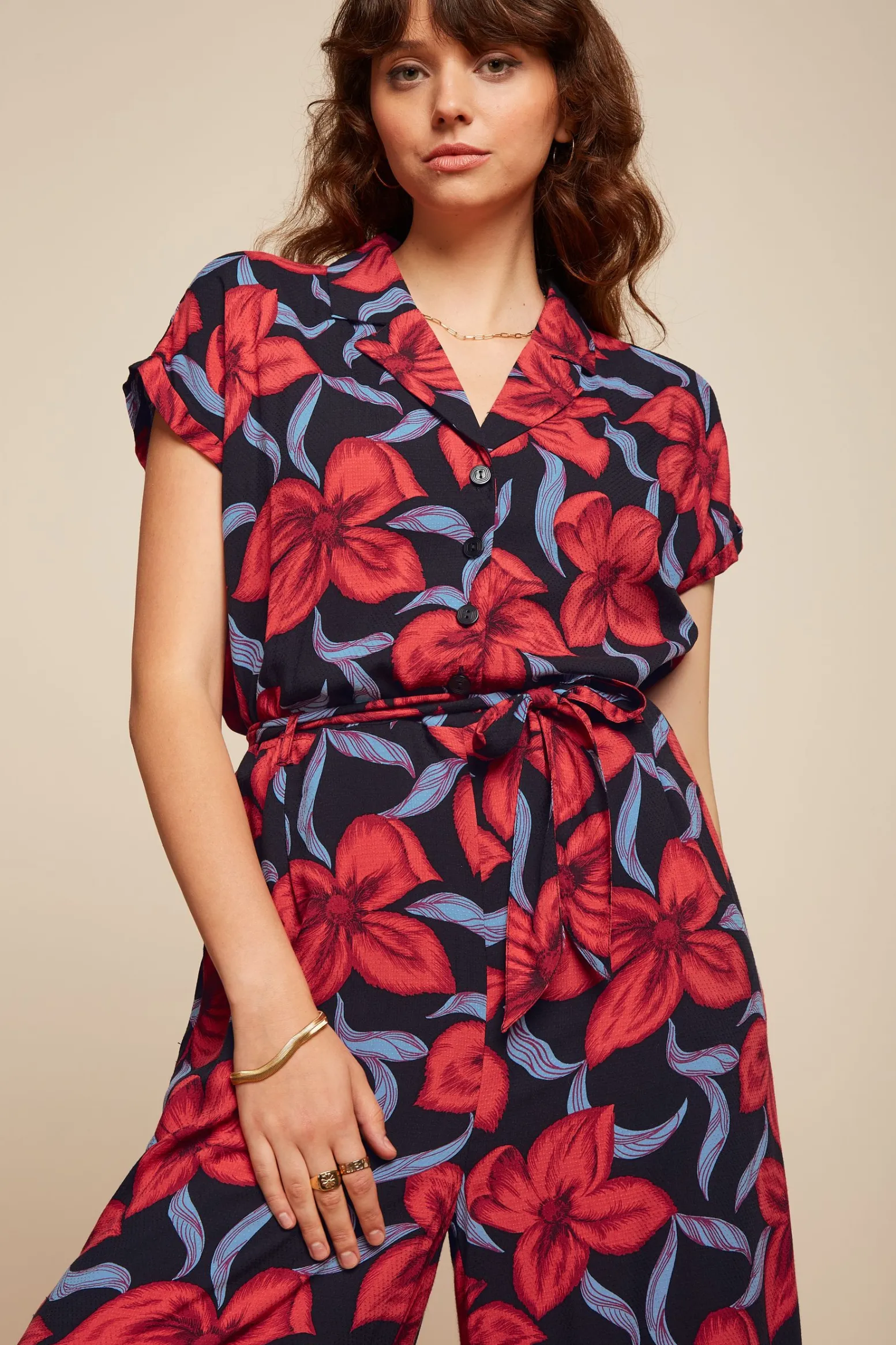 King Louie Jumpsuits|Daisy Jumpsuit Deacon Black