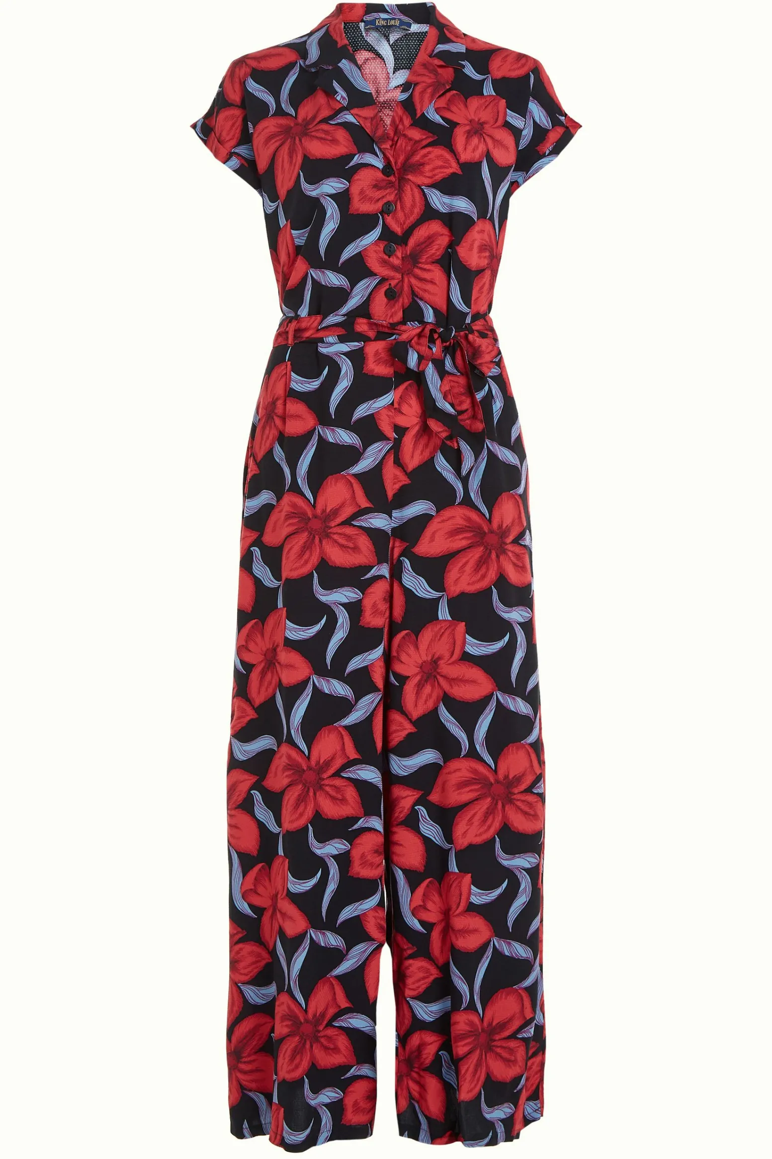 King Louie Jumpsuits|Daisy Jumpsuit Deacon Black