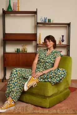 King Louie Jumpsuits|Daisy Jumpsuit Tammie Ponderosa Green