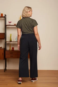 King Louie Blouses|Darcy Blouse Minerva Black