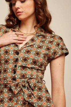 King Louie Jurken|Darcy Dress Casey Black