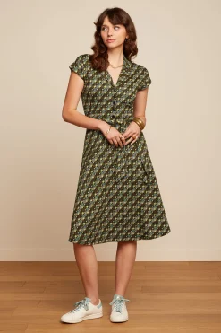 King Louie Jurken|Darcy Dress Tate Black