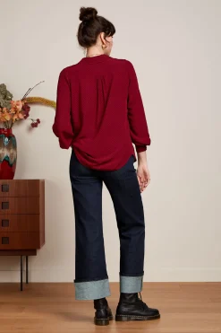 King Louie Broeken|Debra Pants Walker Denim Indigo Blue