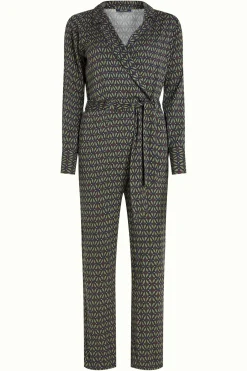 King Louie Jumpsuits|Doris Jumpsuit Parlour Tokyo Blue