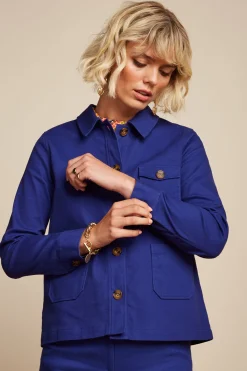 King Louie Jassen & Blazers|Ellen Jacket Sturdy Dazzling Blue