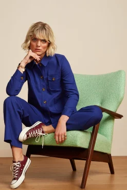 King Louie Jassen & Blazers|Ellen Jacket Sturdy Dazzling Blue