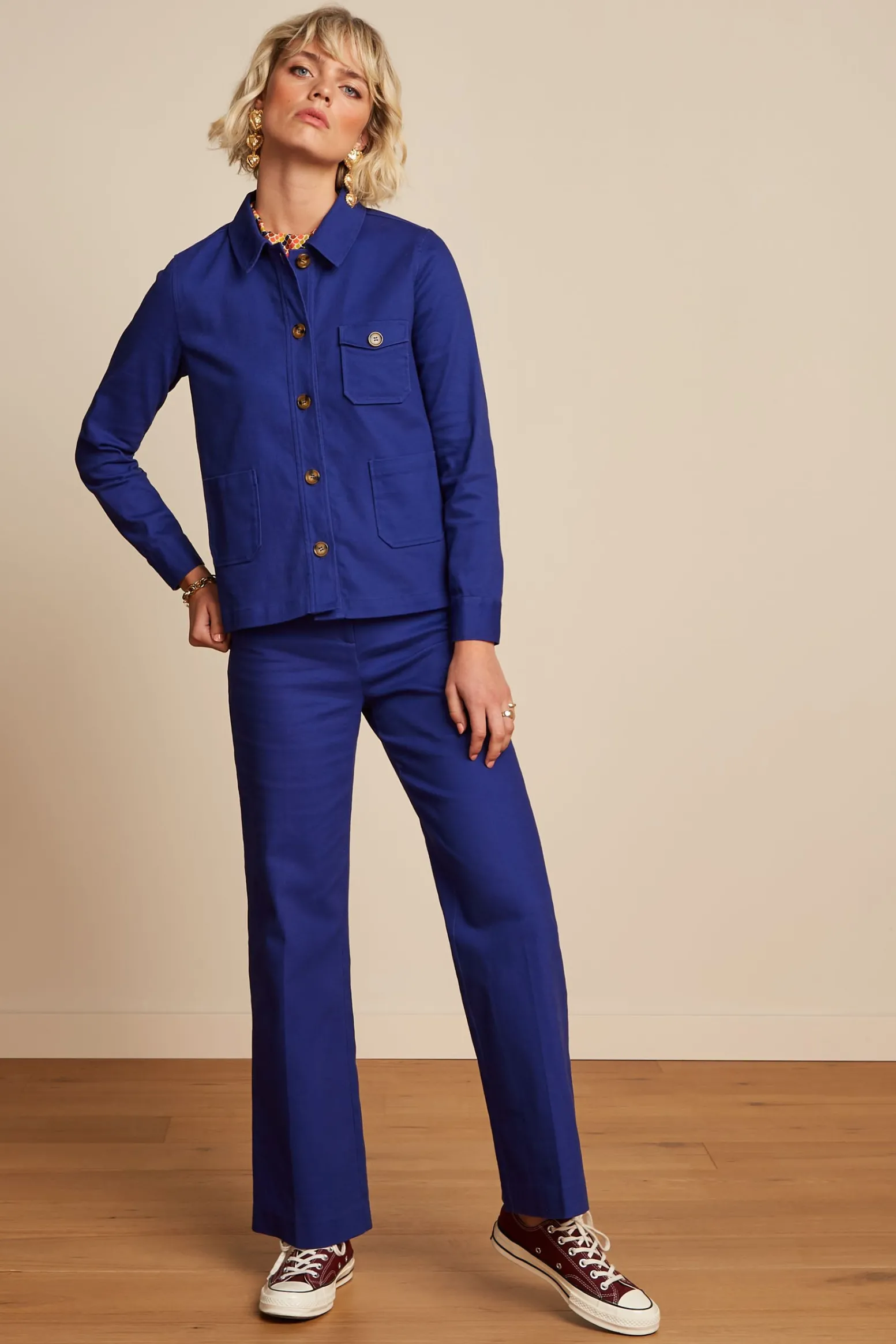 King Louie Jassen & Blazers|Ellen Jacket Sturdy Dazzling Blue