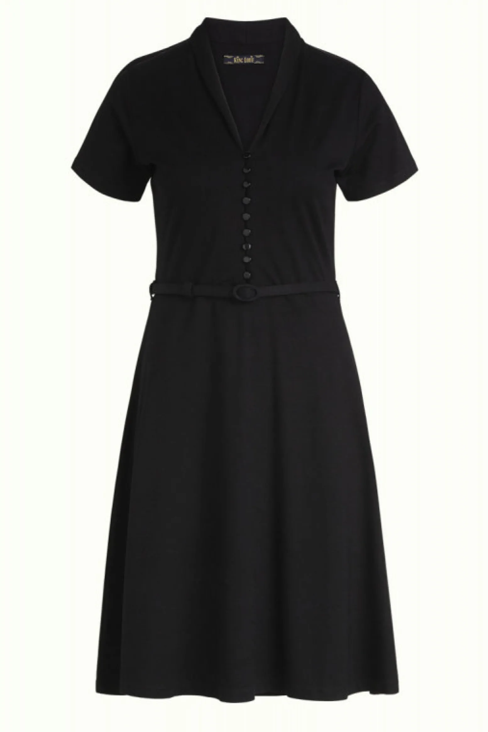 King Louie Jurken|Emmy Dress Viscose Classic Black
