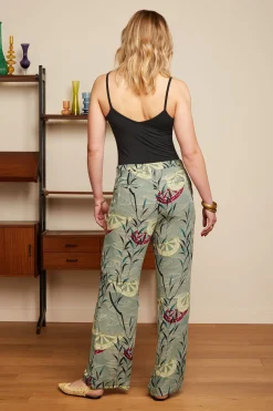King Louie Broeken|Ethel Pants Blush Dusty Turquoise