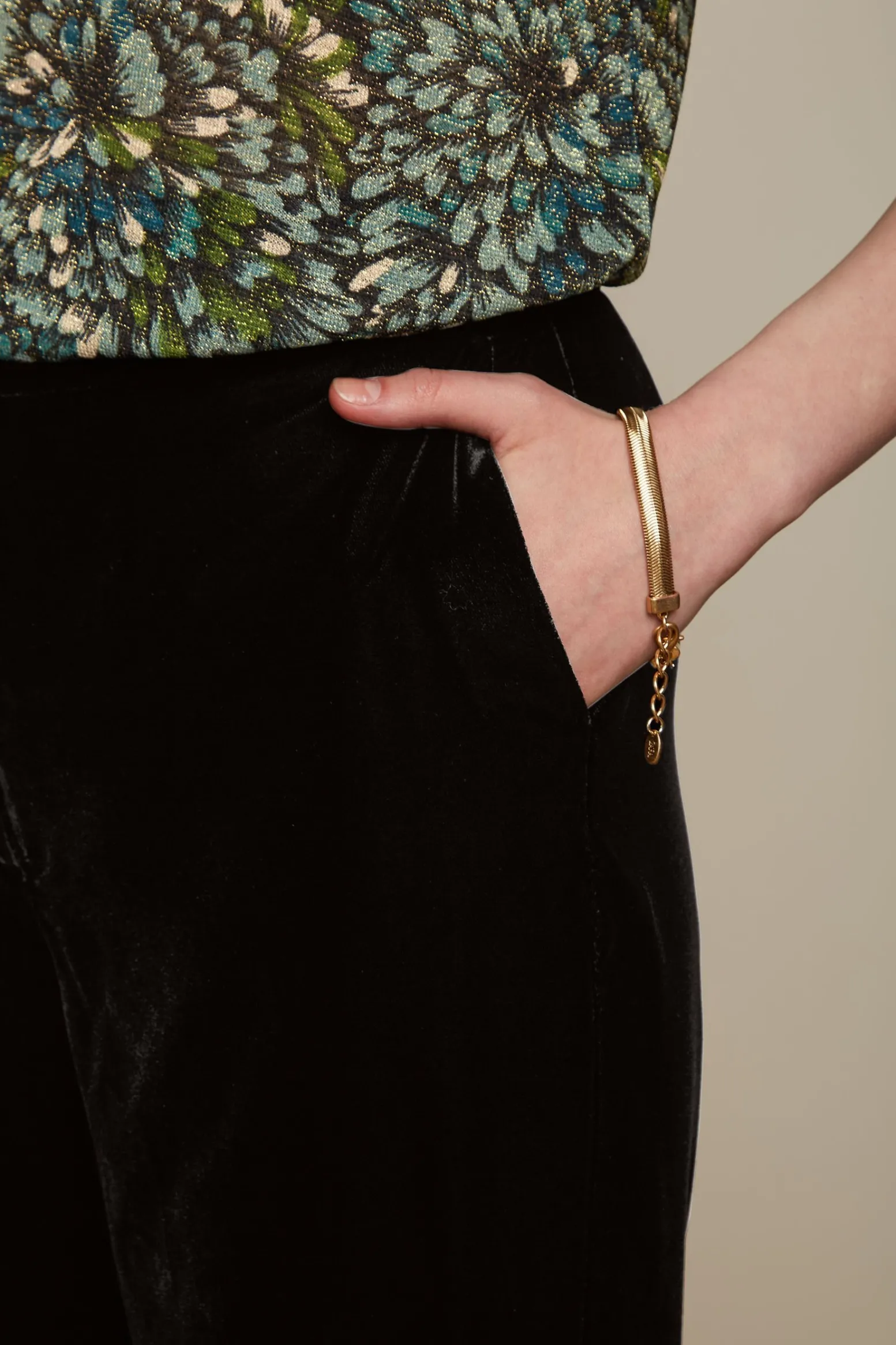 King Louie Broeken|Ethel Pants Gamine Black