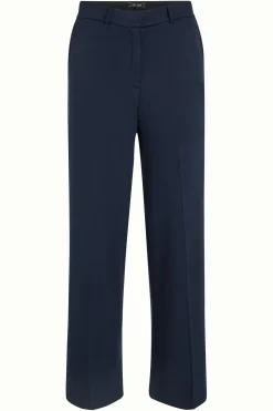 King Louie Broeken|Federica Pants Milano Uni Evening Blue