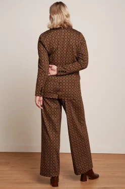 King Louie Broeken|Federica Pants Ripley Evening Blue