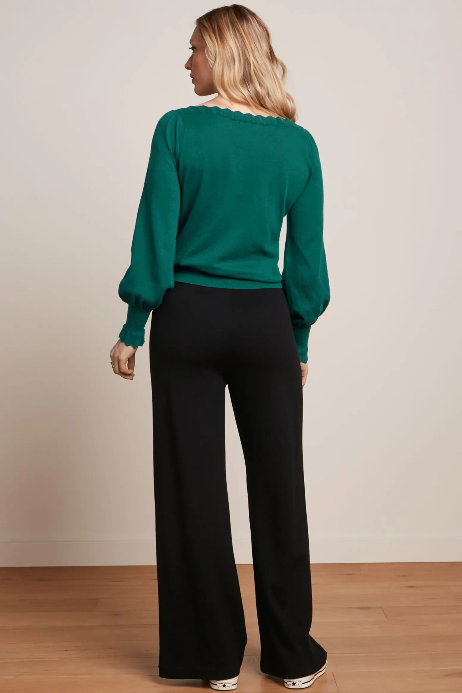 King Louie Broeken|Fintan Pants Milano Crepe Black
