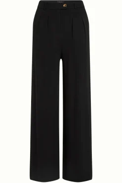 King Louie Broeken|Fintan Pants Milano Crepe Black