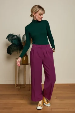 King Louie Broeken|Fintan Pants Simonet Caspia Purple