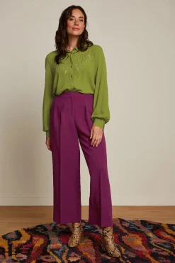 King Louie Broeken|Fintan Pants Simonet Caspia Purple