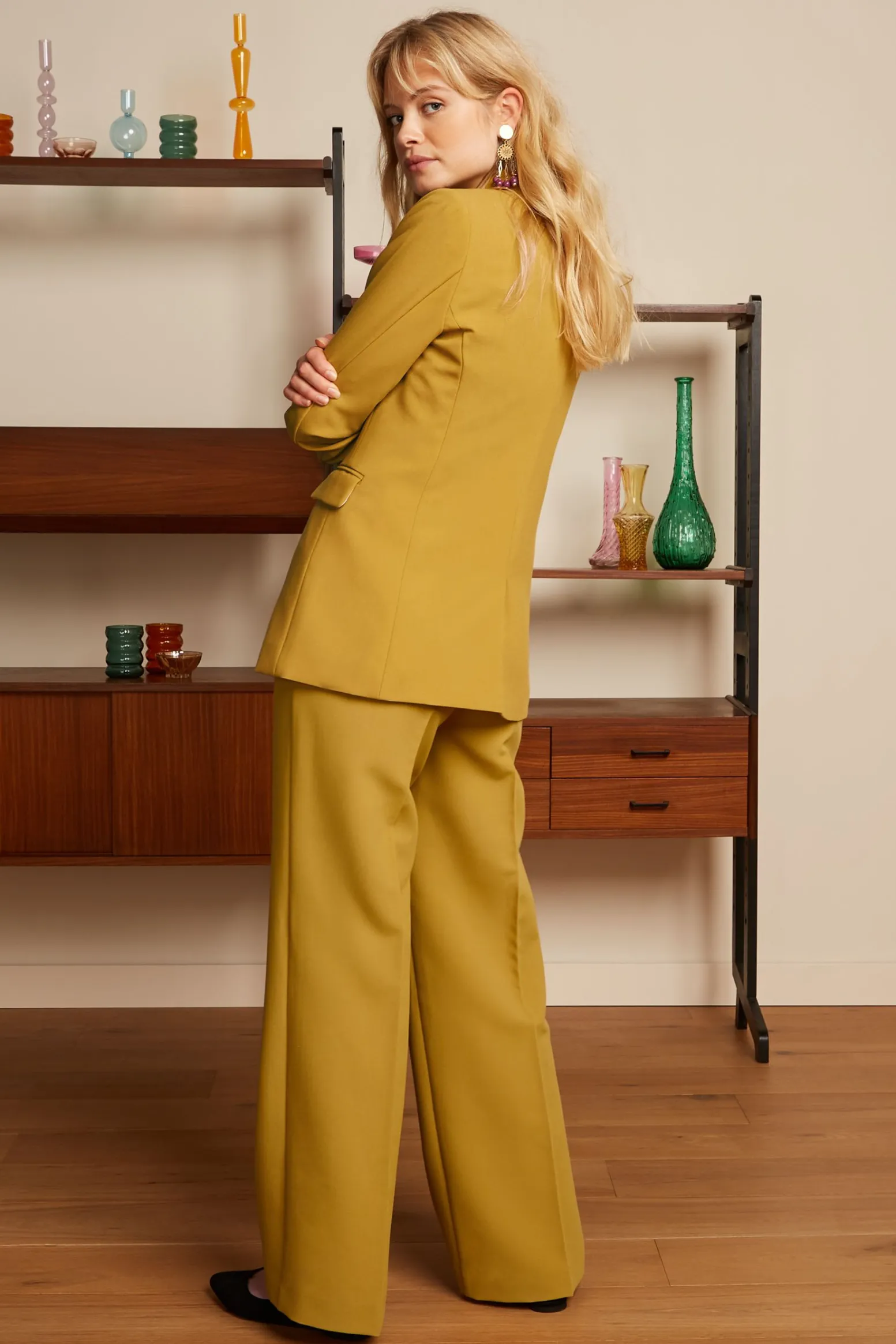 King Louie Broeken|Fintan Pants Simonet Sulphur Yellow