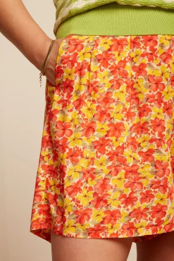 King Louie Broeken|Fintan Shorts Doree Fiesta Red