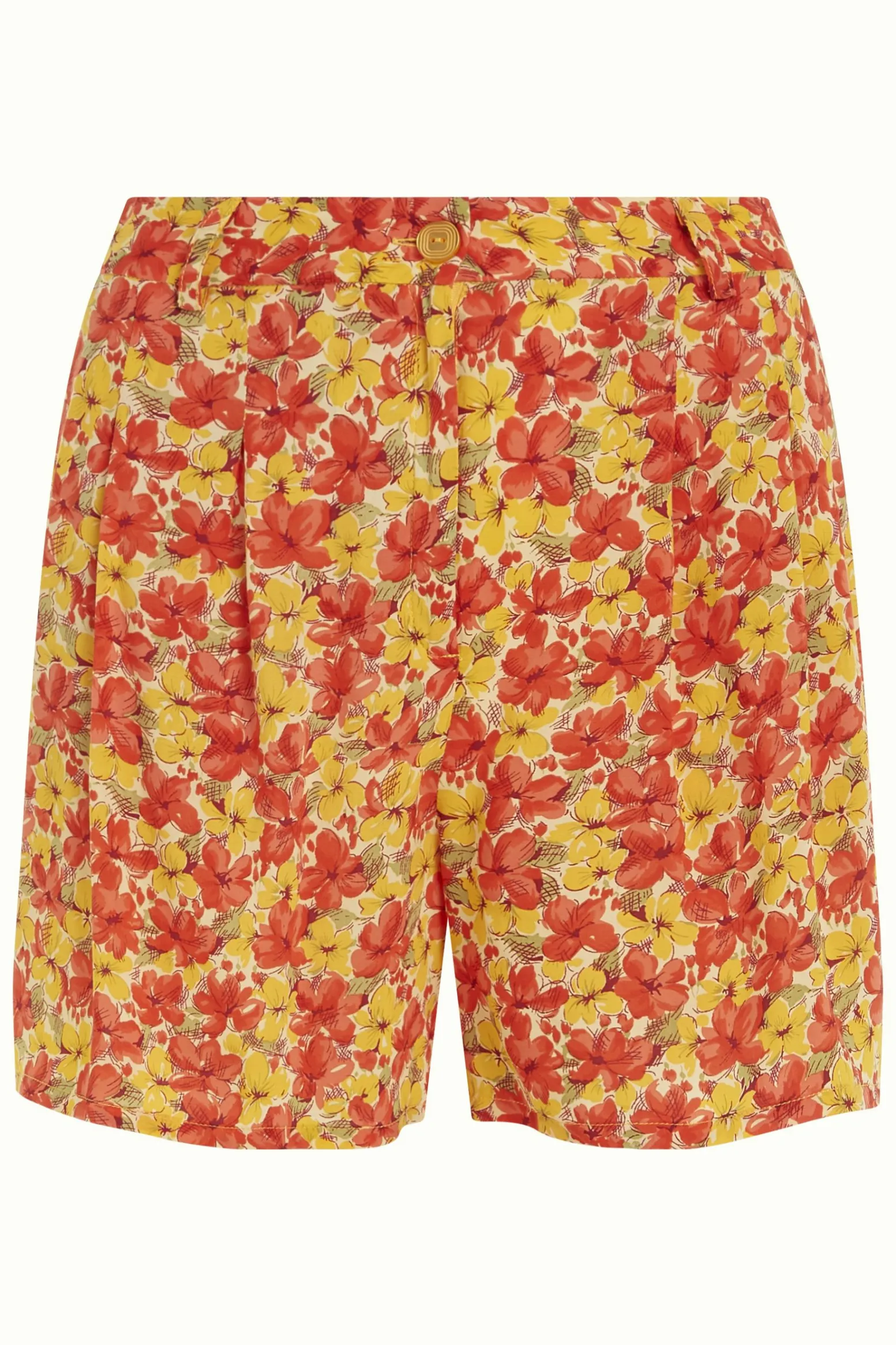 King Louie Broeken|Fintan Shorts Doree Fiesta Red