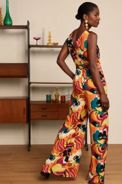 King Louie Jumpsuits|Frida Jumpsuit Aurelio Shell Orange