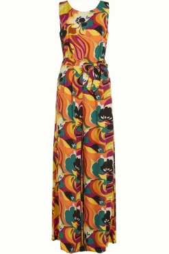 King Louie Jumpsuits|Frida Jumpsuit Aurelio Shell Orange