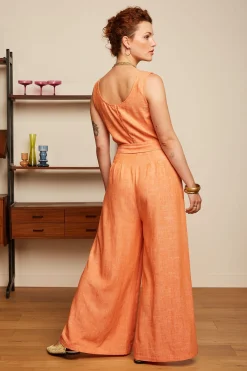 King Louie Jumpsuits|Frida Jumpsuit Camonte Reef Coral