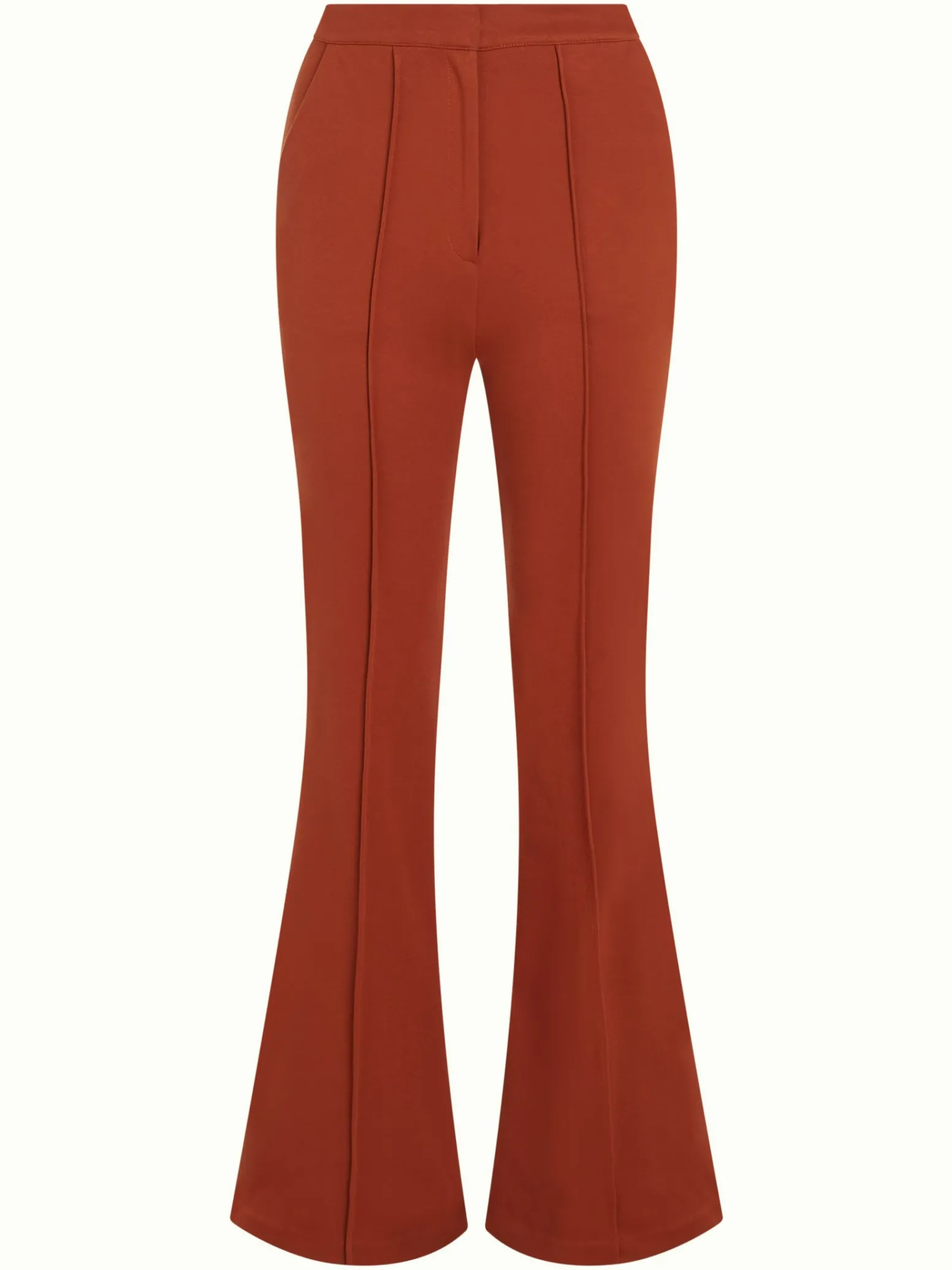 King Louie Broeken|Gael Pintuck Pants Aurora Cognac Orange