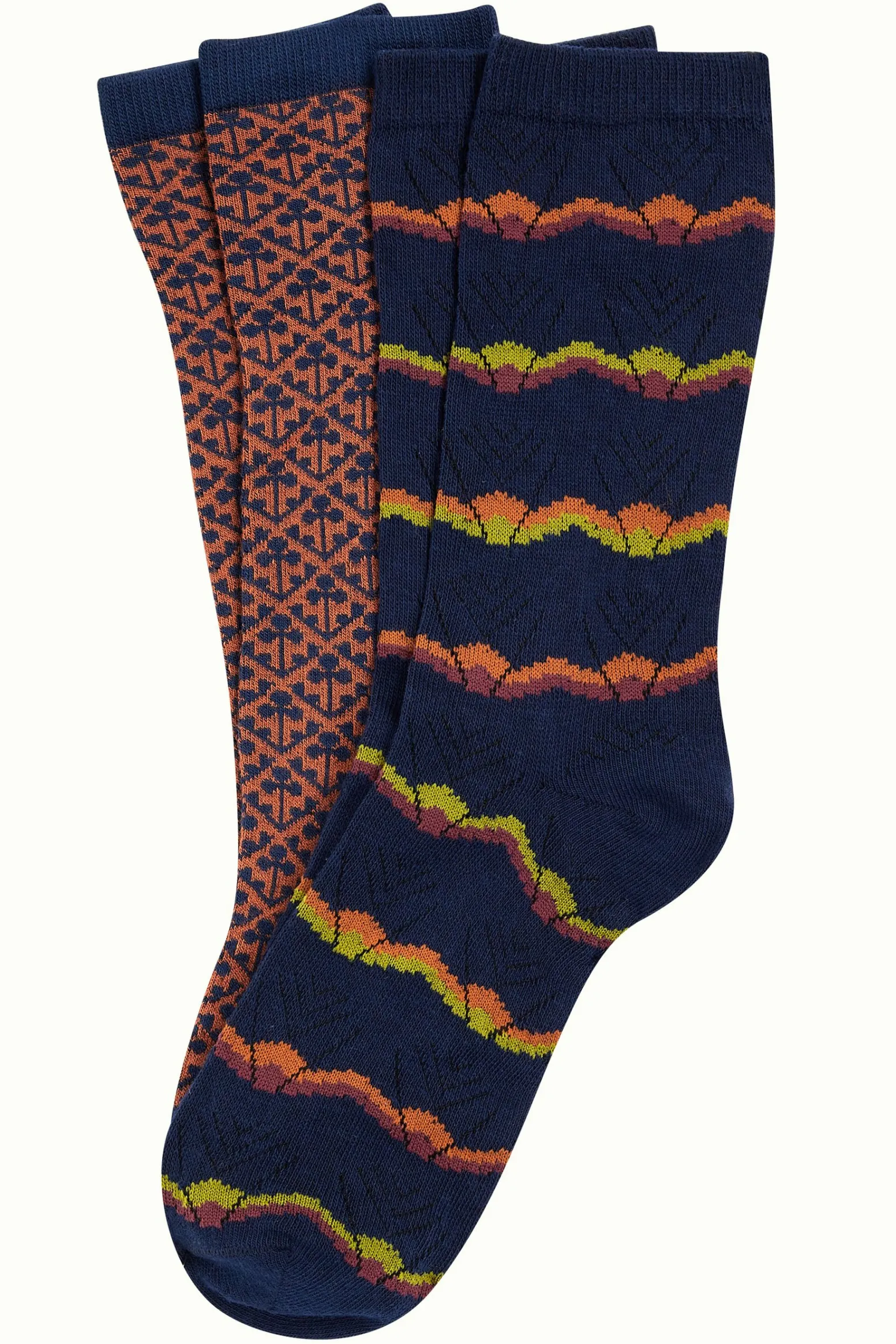 King Louie Accessoires|Gift Box Socks Marmora Blue