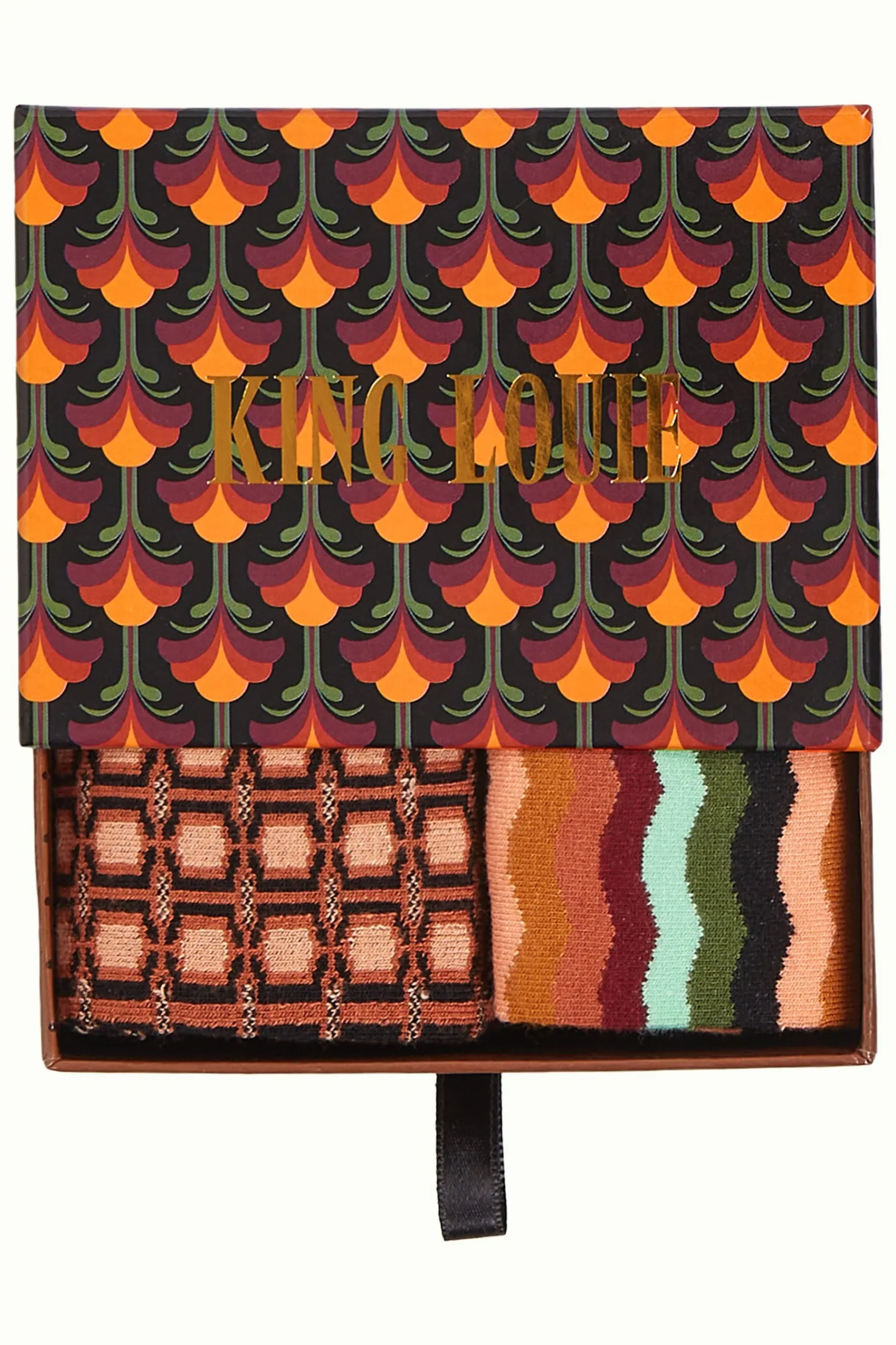 King Louie Accessoires|Gift Box Socks Mayfield Maple Orange