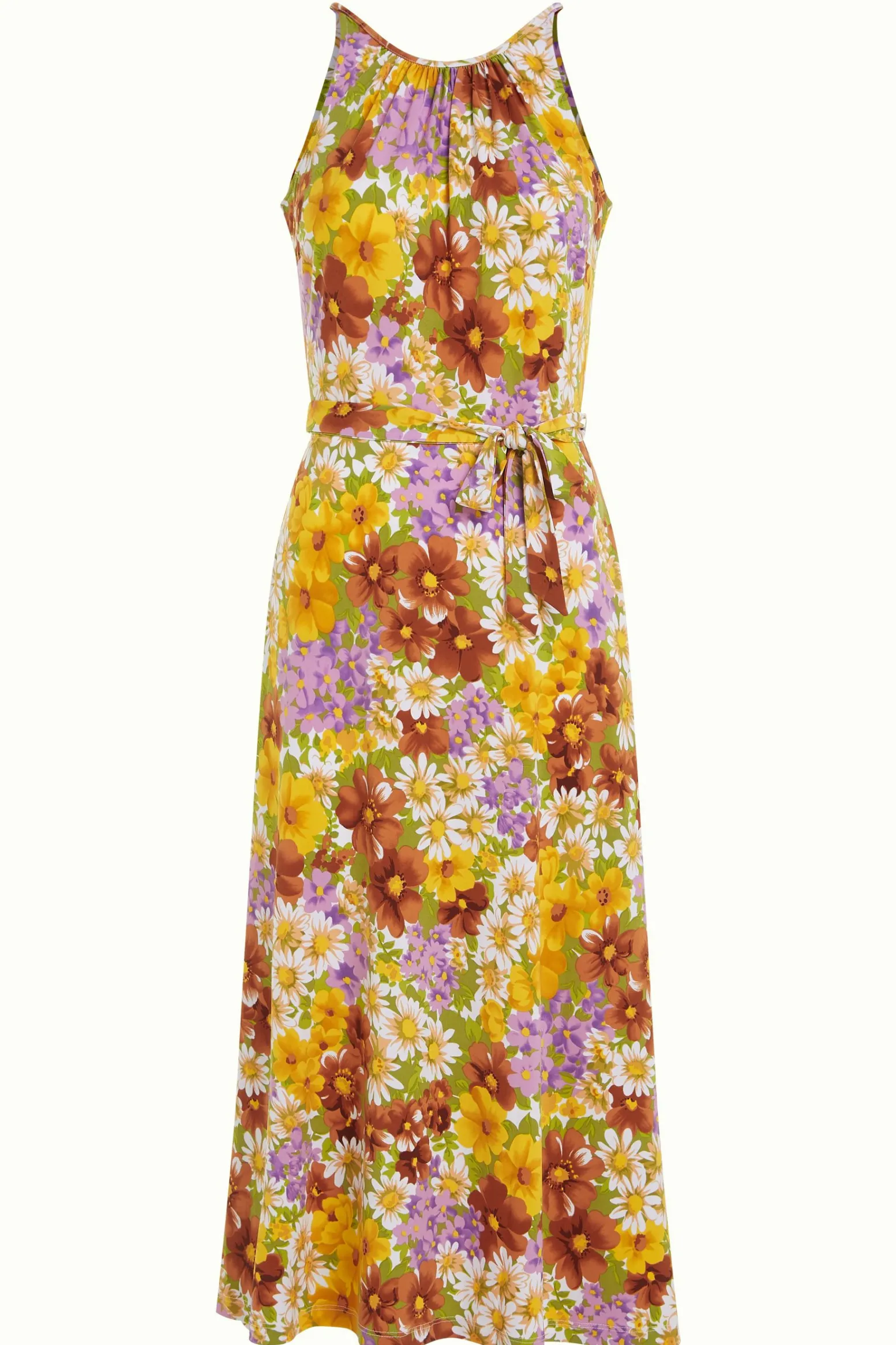 King Louie Jurken|Hazel Dress Marini Tuscan Yellow