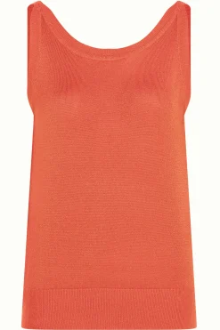 King Louie Tops & Shirts|Hazel Top Spiro Flame Orange