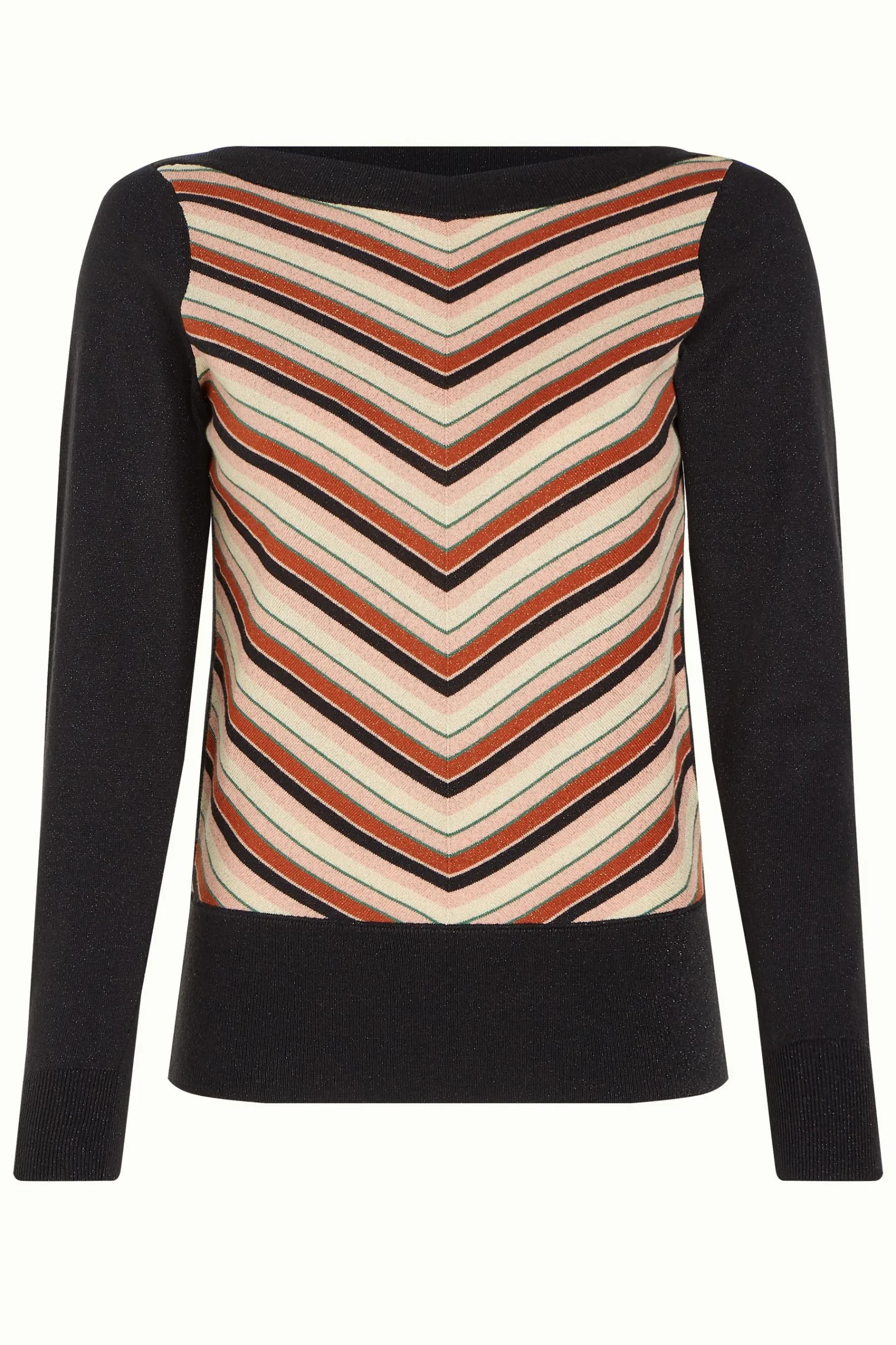 King Louie Tops & Shirts|Ivy Top Lapis Stripe Black