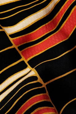 King Louie Jurken|Jodie Maxi Dress Wildly Black