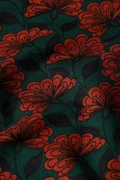 King Louie Rokken|Juno Midi Skirt Noushh Pine Green