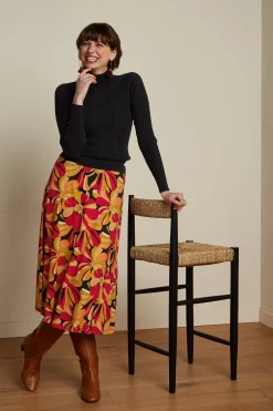 King Louie Rokken|Juno Skirt Adore Black