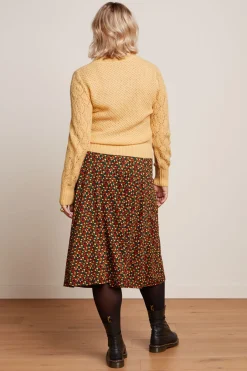 King Louie Rokken|Juno Skirt Flaminga Black